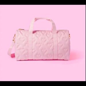 Stoney clover x Target collection pink heart quilted
